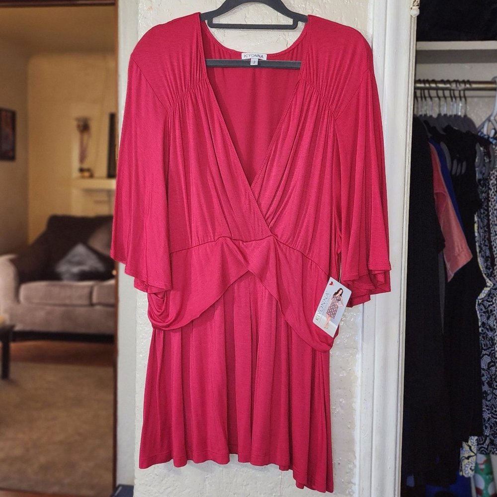 NEW Kiyonna Promenade Top in 2X